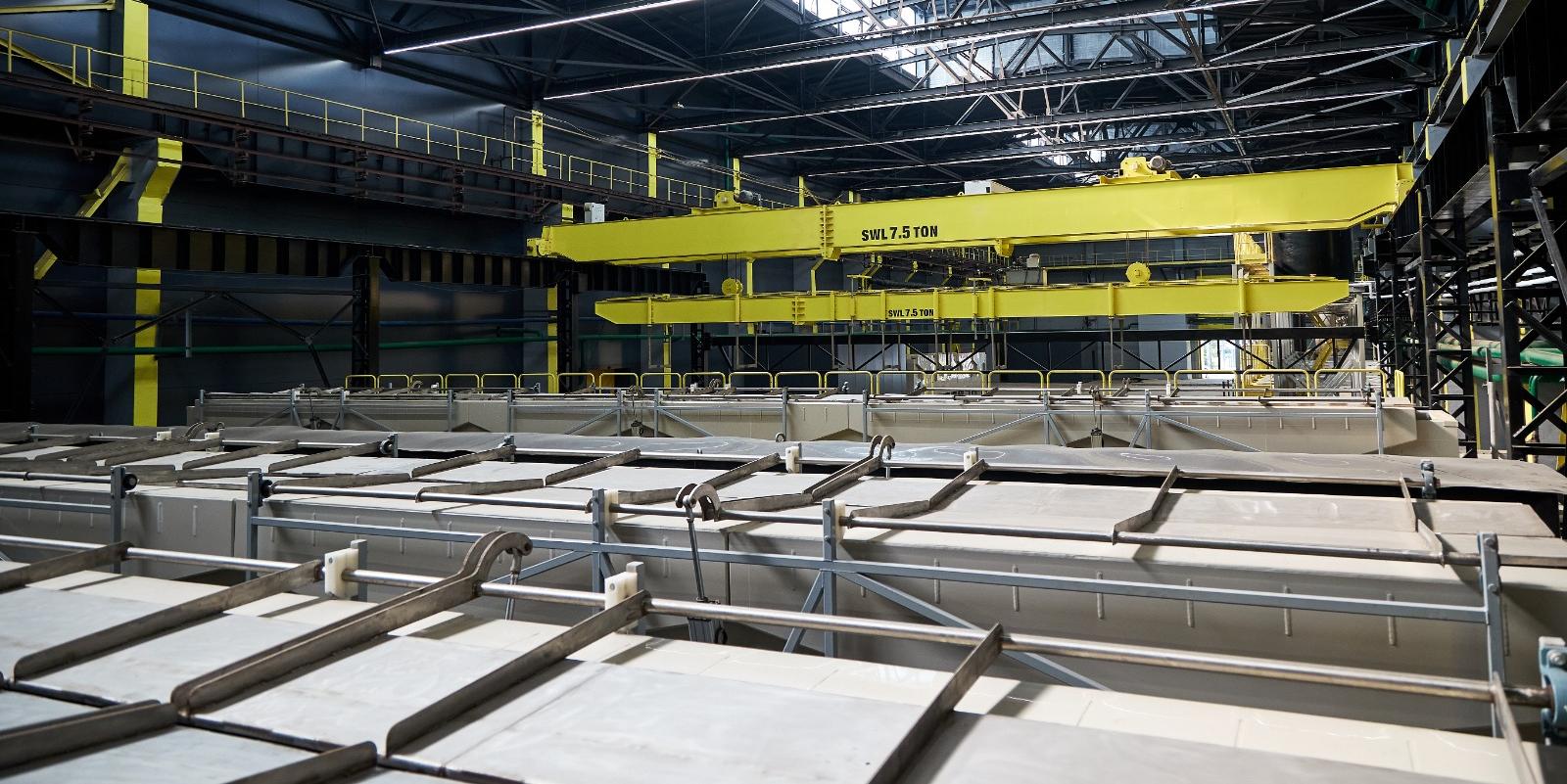 Модернизация травильного отделения